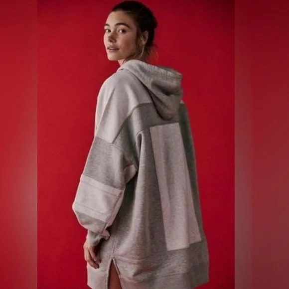 FP Movement Oversized Logo Hoodie, MED NWT - Picture 2 of 5